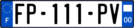 FP-111-PV