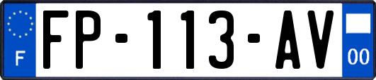 FP-113-AV