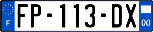 FP-113-DX