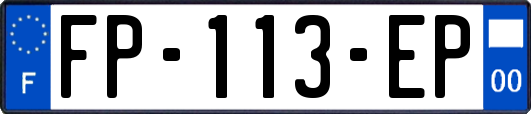 FP-113-EP