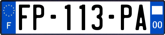 FP-113-PA