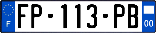 FP-113-PB