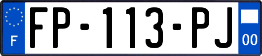 FP-113-PJ