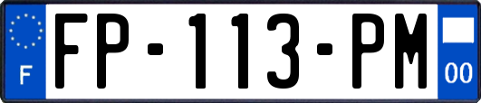 FP-113-PM