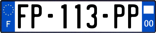 FP-113-PP