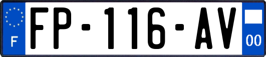 FP-116-AV