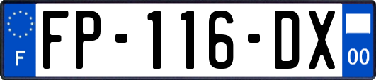 FP-116-DX