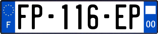 FP-116-EP