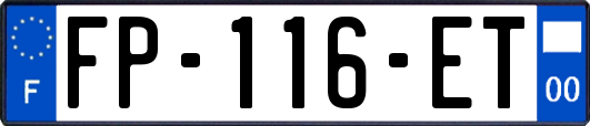 FP-116-ET