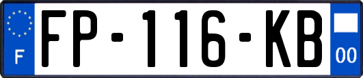 FP-116-KB