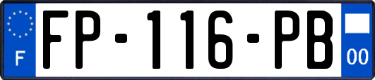 FP-116-PB
