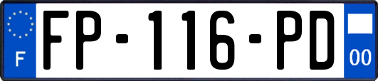 FP-116-PD
