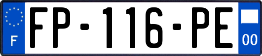 FP-116-PE