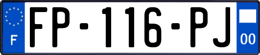 FP-116-PJ