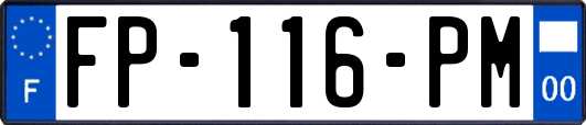 FP-116-PM
