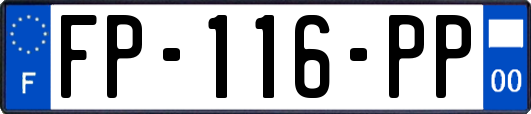 FP-116-PP
