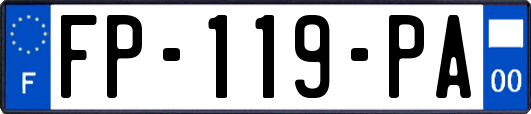 FP-119-PA