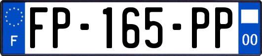 FP-165-PP