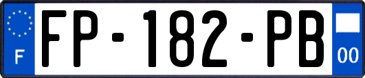 FP-182-PB