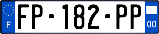 FP-182-PP