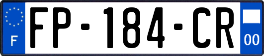 FP-184-CR