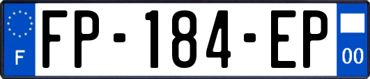 FP-184-EP