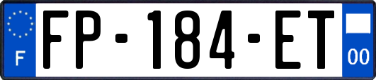 FP-184-ET
