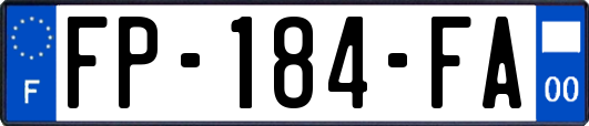 FP-184-FA