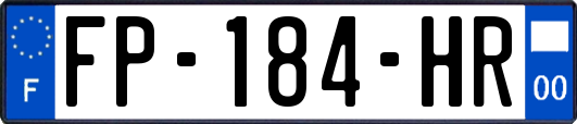 FP-184-HR