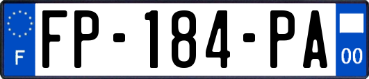 FP-184-PA