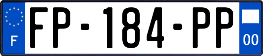FP-184-PP