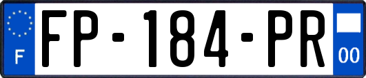 FP-184-PR