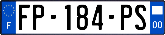 FP-184-PS