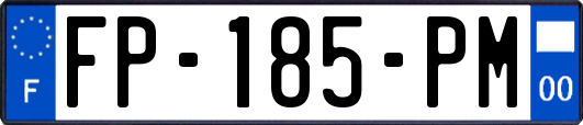 FP-185-PM