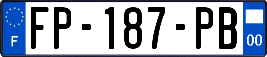 FP-187-PB