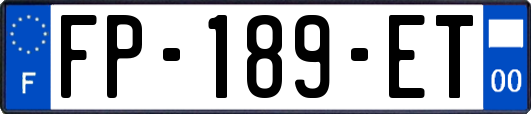 FP-189-ET