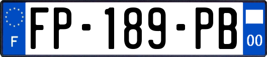 FP-189-PB