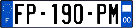FP-190-PM