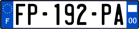 FP-192-PA