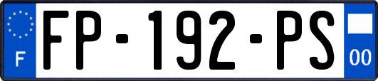 FP-192-PS