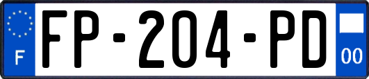 FP-204-PD