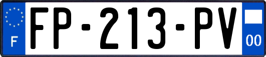 FP-213-PV