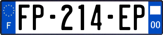FP-214-EP