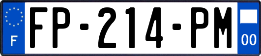 FP-214-PM