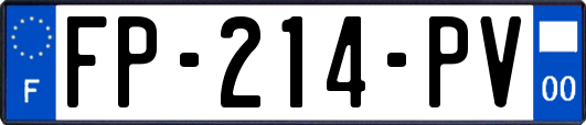 FP-214-PV