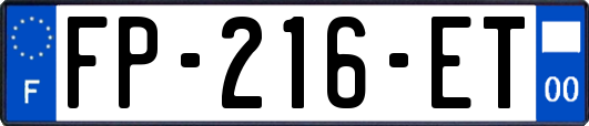 FP-216-ET