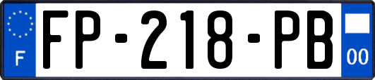 FP-218-PB