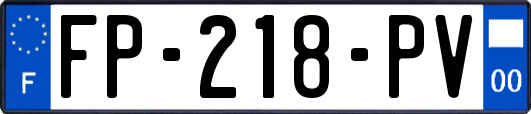 FP-218-PV
