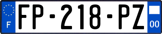 FP-218-PZ