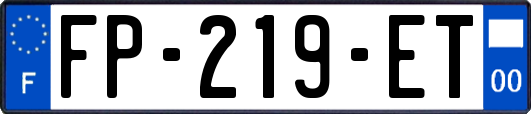FP-219-ET